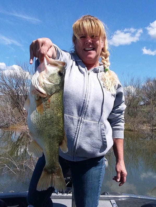 Big Bass Caught At Roosevelt Lake